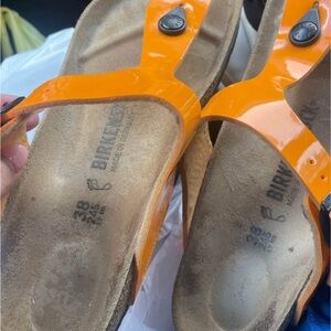 Birkenstock Women's Orange Sandals